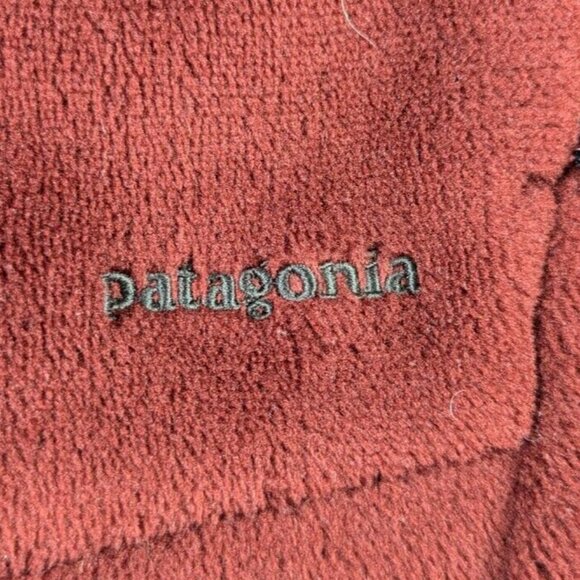 VTG 90s Patagonia R4 Fleece Jacket Womens L Red Polartec Regulator USA Made - Picture 5 of 11